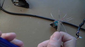 Razer Orbweaver Thumbstick Mod - Part 3 Thumbstick to teensy wiring