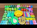 GREEN AVOCADO vs RAINBOW PINEAPPLE!!! Mixing random into STOREBOUGHT slime!!!Satisfying  Video #263