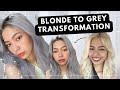 dyeing my hair grey at home (PH)