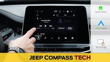 Media Screen in the Jeep Compass (2022-2025) Apple CarPlay, Android Auto and more!