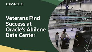 Veterans find success at Oracle’s Abilene data center