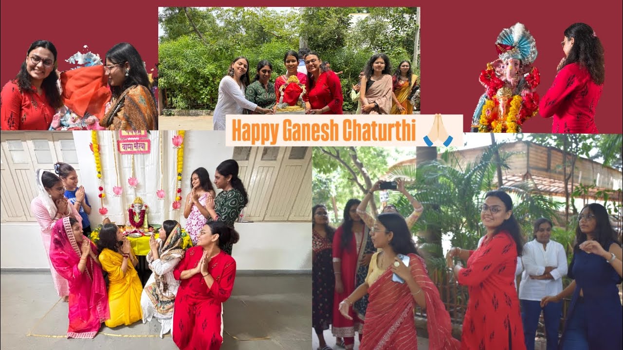 Ganesh Chaturthi 2025 at NSIT-IFSCS😍🙏🏻| Best days of the year🥹| Ganpati bappa morya🙏🏻