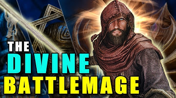 Skyrim SE Builds - The Divine Battlemage - Sword & Staff Modded Build