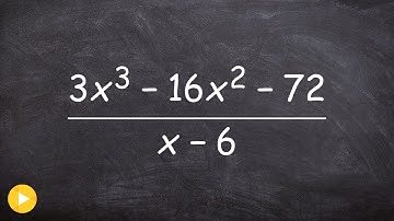 Dividing polynomials using synthetic division with missing a term