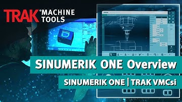 About the Siemens SINUMERIK ONE | TRAK Machine Tools
