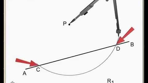 model 4:To Draw Perpendicular to Given Line|"In 3D"|N D BHATT|Engineering Drawing