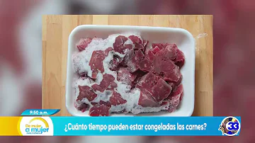 ¿Qué aspecto tiene la carne congelada en mal estado?