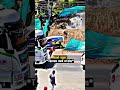 Road Rage Driver Throws Rock At Semi Truck