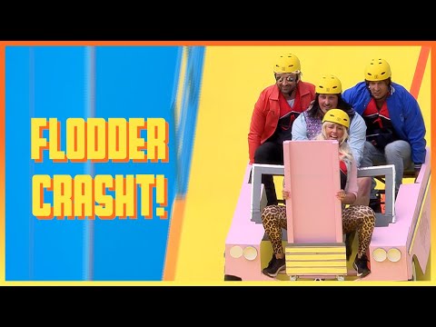 AUTO van FLODDER kapot! | Te Land, Ter Zee en in de Lucht