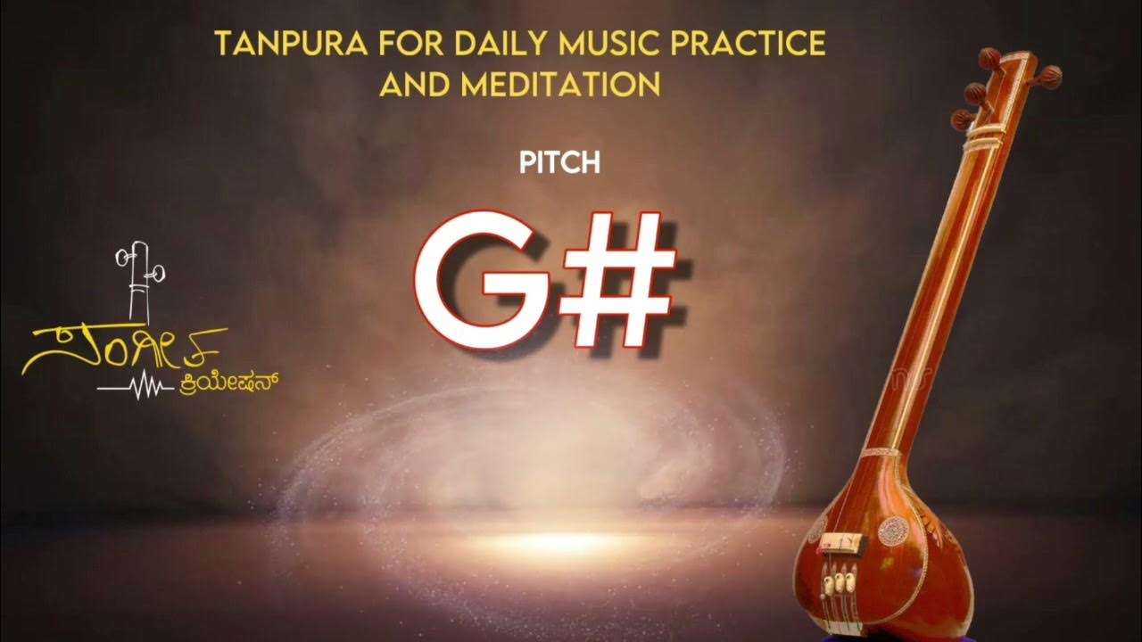 G Tanpura FOR MUSIC PRACTICE MEDITATION 1 Hour Tanpura YouTube