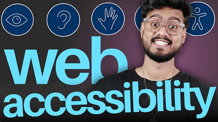 Web Accessibility Tutorial (A11y) - Keyboard Navigation, Aria Tags, Contrast, Semantics and more! thumbnail
