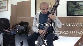 Estudio del Ligado en La Mayor (Barrios) - Rodrigo Serrão recording the Album: "Chapman Stick"