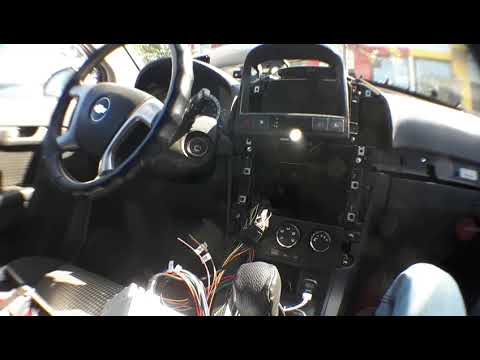 Установка 2 din магнитолы в шевроле каптива 2008 г. Chevrolet Captiva