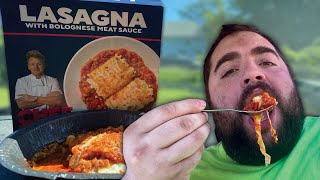 Chef Gordon Ramsay Lasagna Frozen Meal Review