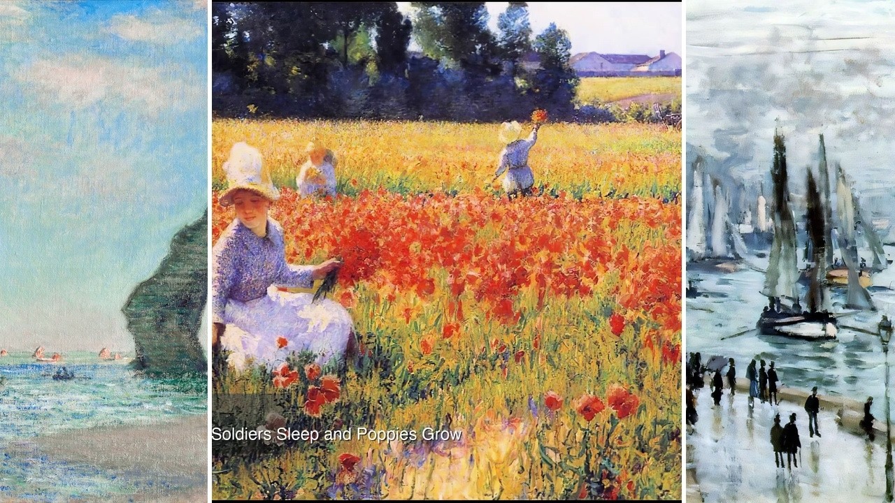 Impressionist Art TV — Silent Art Gallery · July 20 Morning | In Flanders Field Where… & others