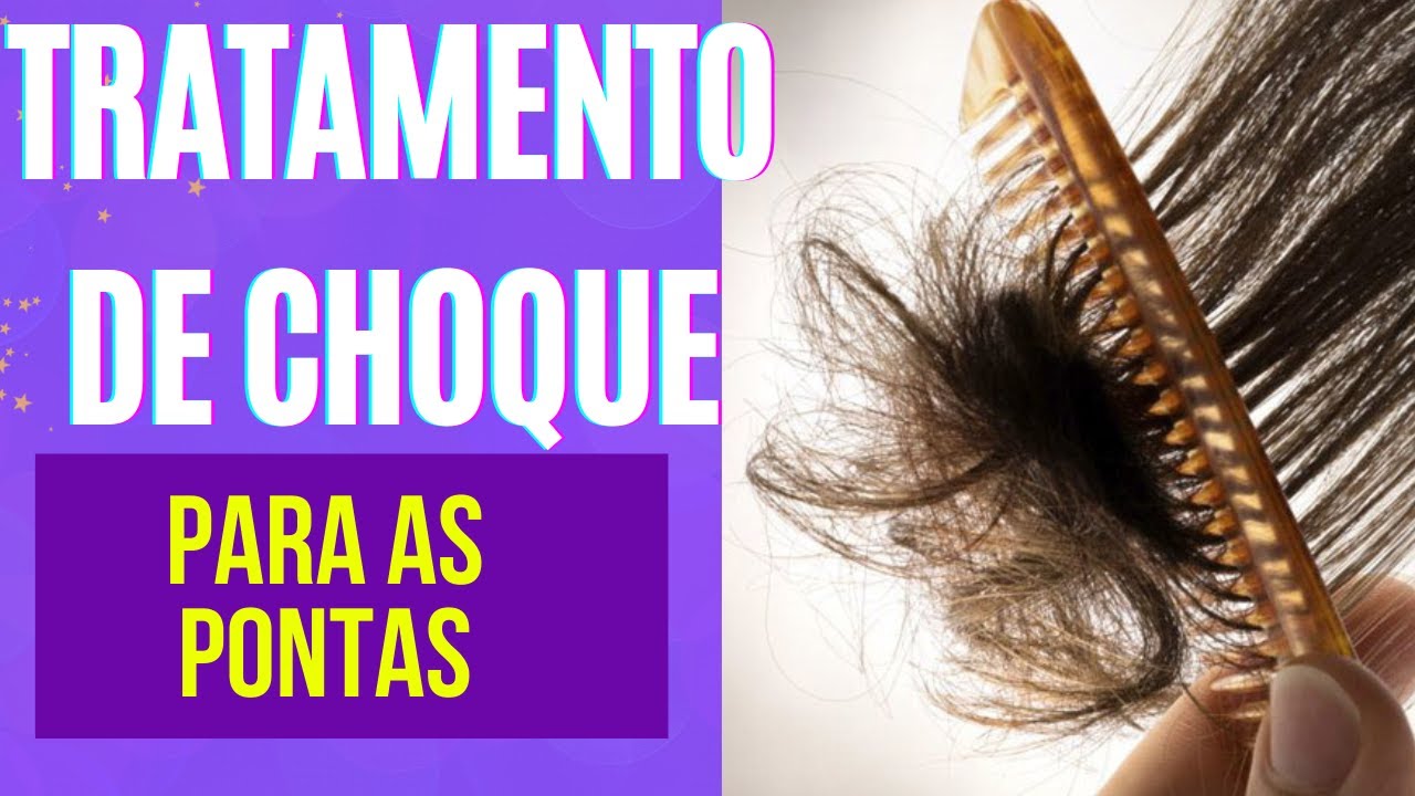 FIZ TRATAMENTO DE CHOQUE NO CABELO COM SKNY - YouTube