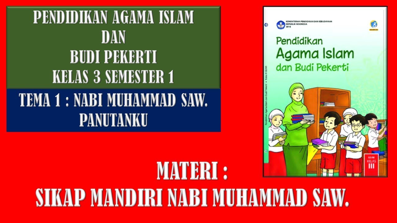 Paibp Kelas 3 Materi Sikap Mandiri Nabi Muhammad Saw Youtube Paibp Kelas 3 Materi Sikap Mandiri Nabi Muhammad Saw Youtube