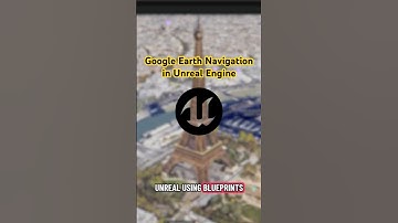 Figured out Google earth style navigation in Unreal Engine 5! #unrealdev #ue5 #archviz #gamedev