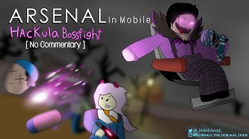 Roblox Arsenal Halloween Event Boss Battle In Mobile [ No Commentary ]