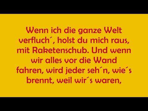 Mark Forster - Übermorgen Mit Text - YouTube