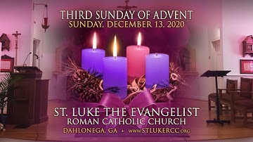 Third Sunday of Advent (Gaudete Sunday)
