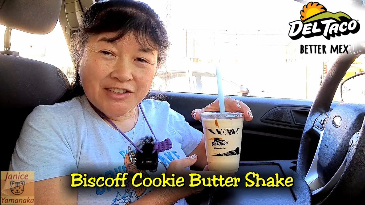 LIMITED TIME Biscoff Cookie Butter Shake at Del Taco 2023autumnfare