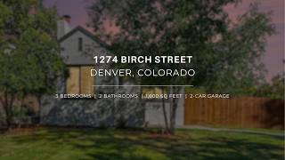 Stunning Home on 6,250 sq ft lot in Hale Neighborhood for Sale in Denver, Colorado
