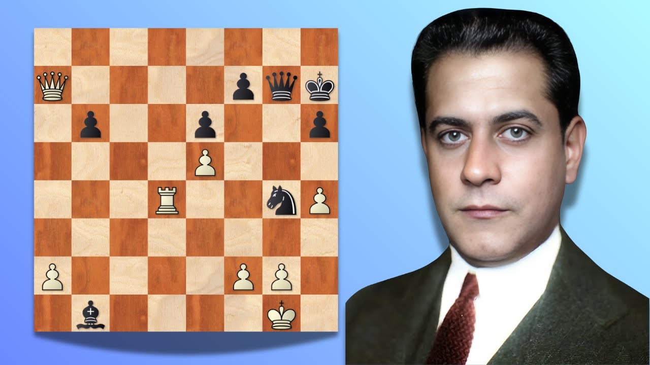 Королева хаоса! | Лучшие концовки Капабланки №3 | Маршалл против Капабланки (Нью-Йорк, 1909 г.)