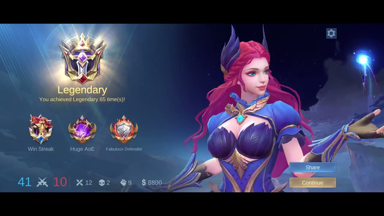 Легендарный бой Одетты из MLBB #mlbb #odette #valentine #viralvideo