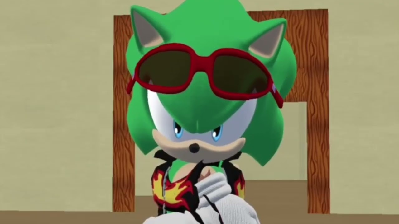 Scourge the hedgehog VS Zavok VS metal sonic (remastered)