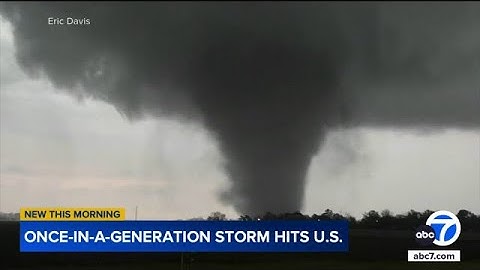 At least 7 dead in tornadoes and flooding in the South and Midwest