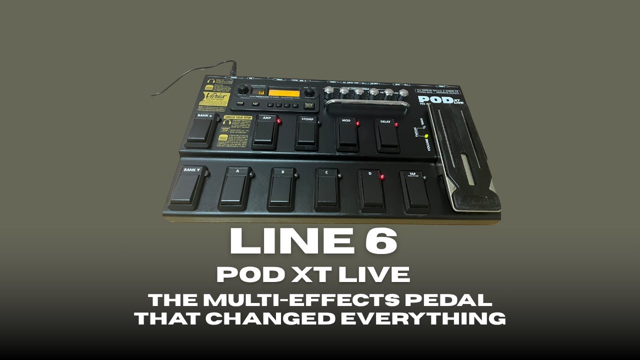 LINE 6 POD XT LIVE ギターエフェクター Line6 USED 中古 POD XT LIVE ｜イケベ楽器店オンラインストア