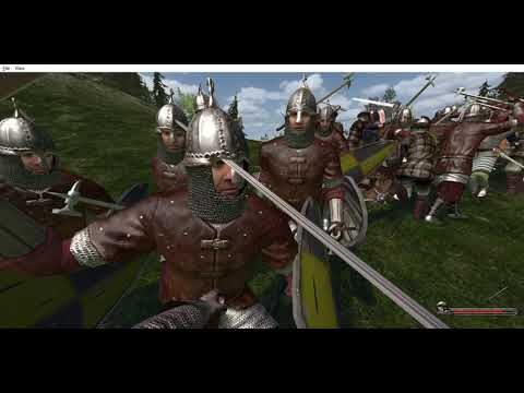 Mount And Blade Warband Floris Mod Nords Vs Vaegir Youtube