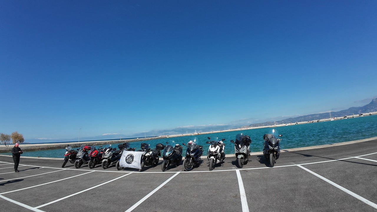 Daily trip to Vrachati and Klimenti, with Greek Scooter Moto Riders