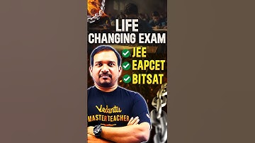 Life Changing Exams - JEE, EAPCET, BITSAT #jee #eapcet #bitsat #kiransir