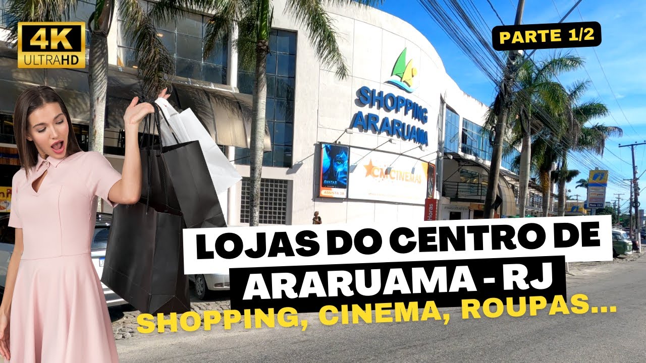 Um panorama sobre o comércio de Araruama - RJ (Vídeo parte 1/2)
