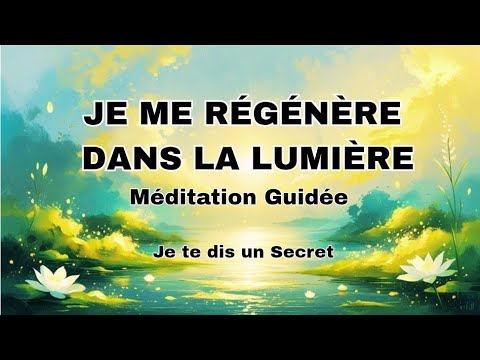 Je me régénère
