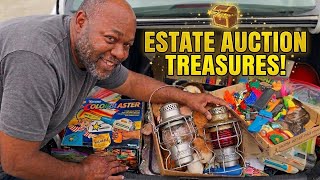 Estate Auction Haul: Revealing My Secret Treasures 🕵️‍♂️