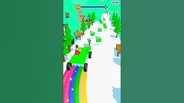 Assembled car run level 44 android ios games #shorts