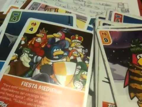 Club penguin cartas de card jitsu - YouTube