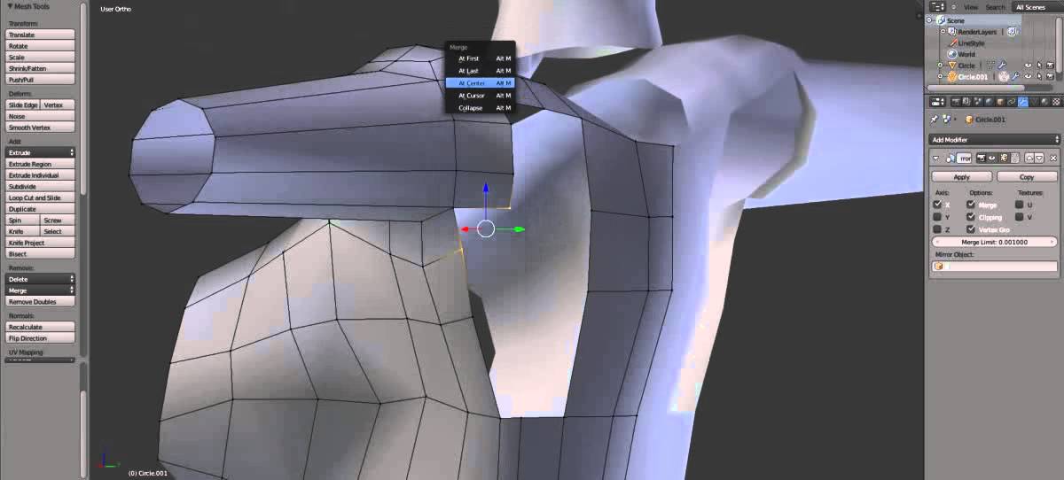 Blender character modeling - part 2 - YouTube
