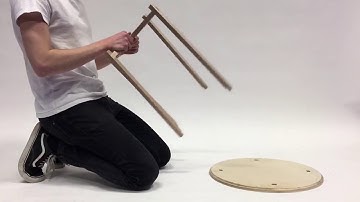 Flat pack side table