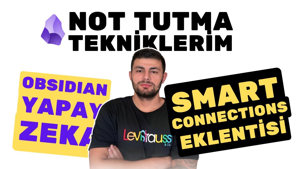 Not tutma tekniklerime yine yapay zekayı ekledim. Obsidian Smart Connections ile şahlandı notlarım.