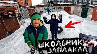 НАКАЗАЛ ШКОЛЬНИКОВ ЗА ПАРКУР!