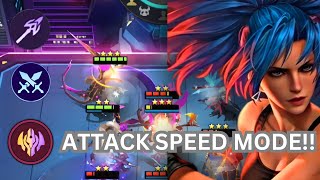 KARINA ATTACK SPEED MODE!!! KARINA LANCER   SWORDSMAN