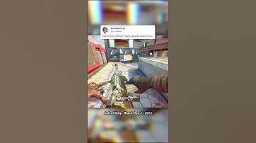 The BIGGEST change to Call of Duty NOBODY knows 🤯 #nostalgia #callofduty