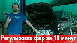 видео: Простая регулировка фар за 10 минут (пример УАЗ Патриот) картинка: Простая регулировка фар за 10 минут (пример УАЗ Патриот)