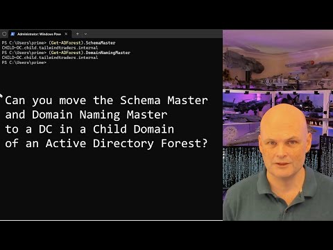 FSMO Misconceptions: Can you host Forest Level FSMO on Domain Controllers in Child Domains?