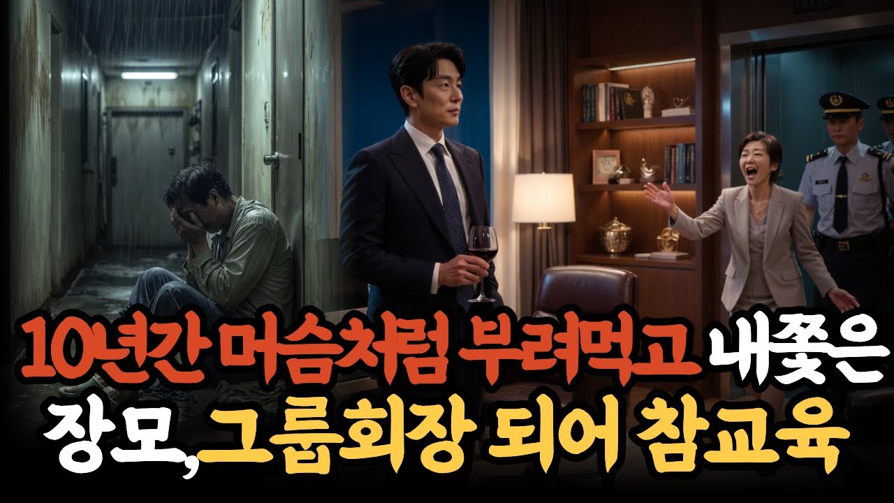 10년간 머슴처럼 부려먹고 내쫓은 장모,그룹회장 되어 참교육 #드라마