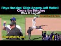 Rhys hoskins slides into jeff mcneil benches clear  was it legal and how about obstruction at 1b